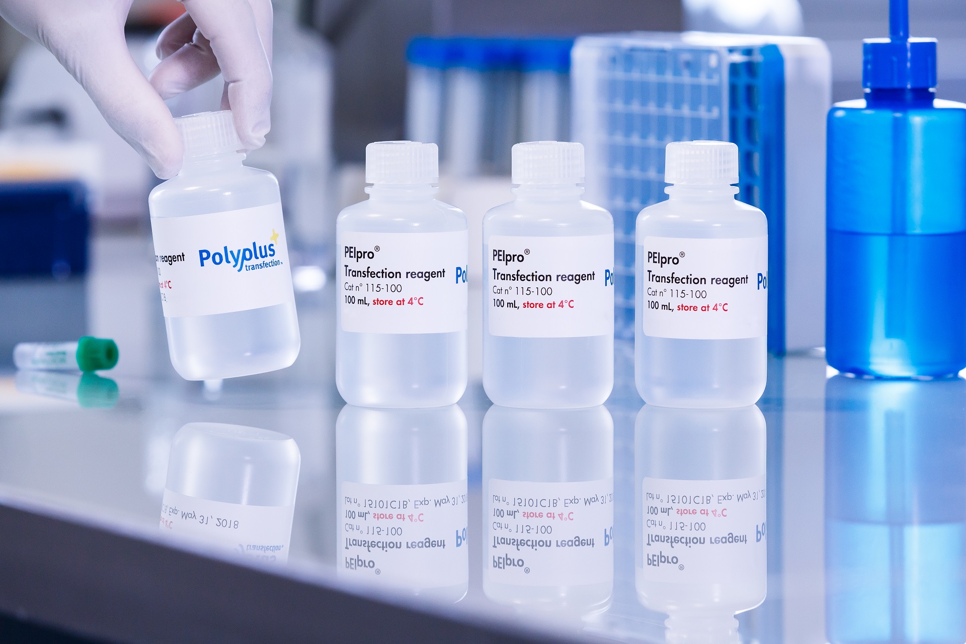 Polyplus-transfection launches the next generation PEI transfection reagent for bioproduction