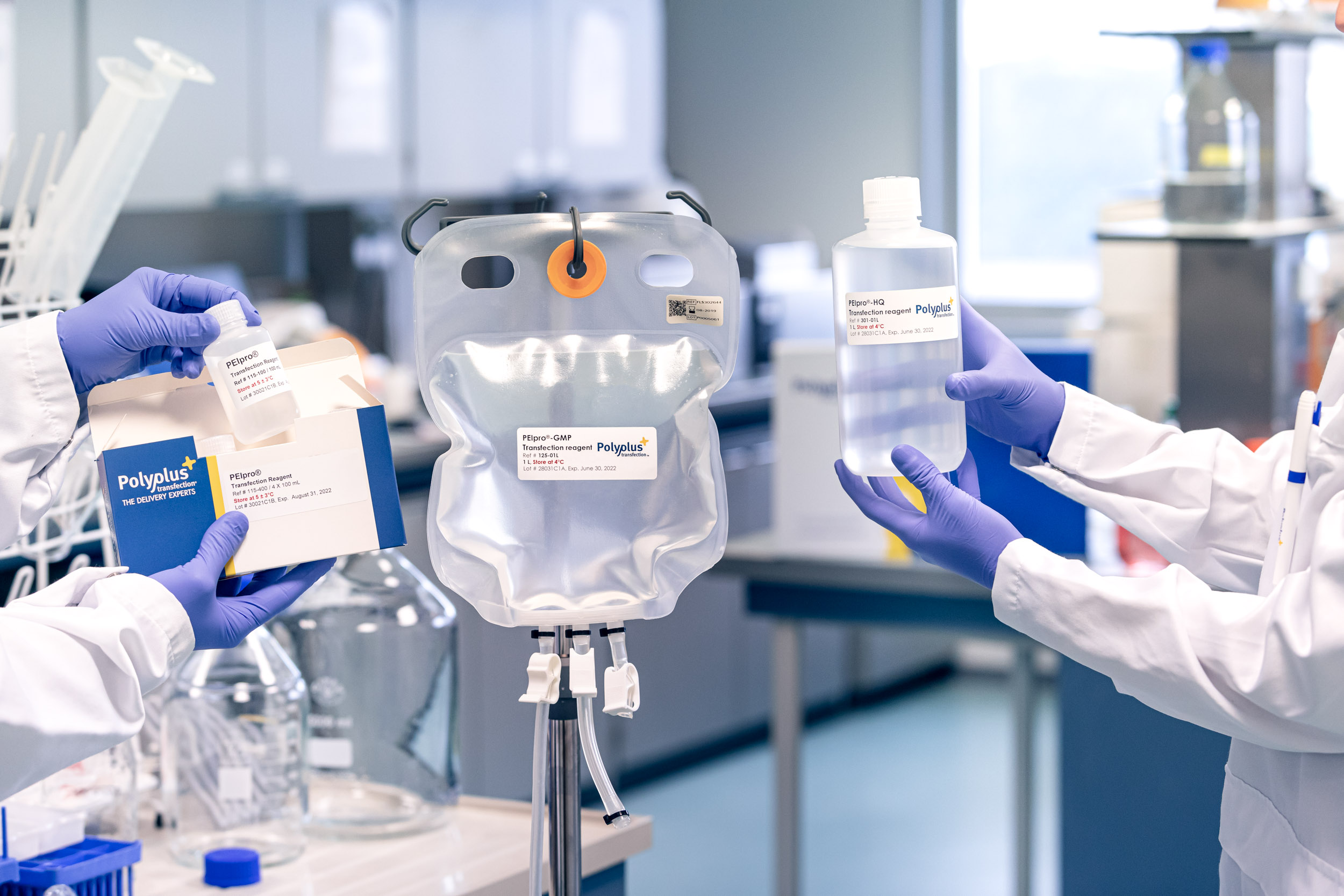 Polyplus-transfection® expands GMP portfolio to deliver flexibility for gene and cell therapy manufacturing