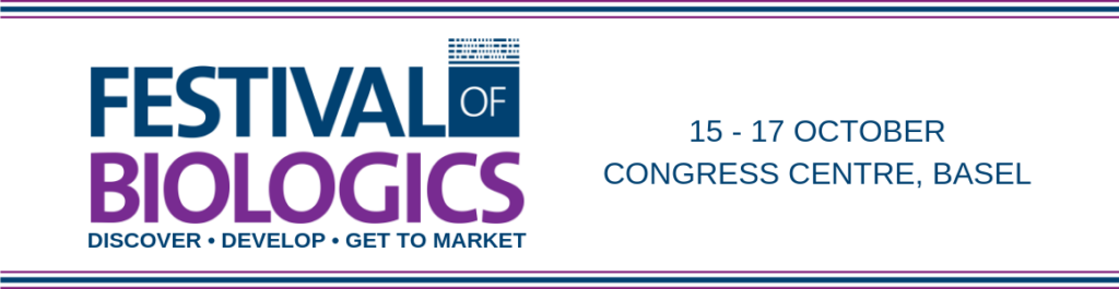 Festival of Biologics, Basel, CH – October 15-17th, 2019