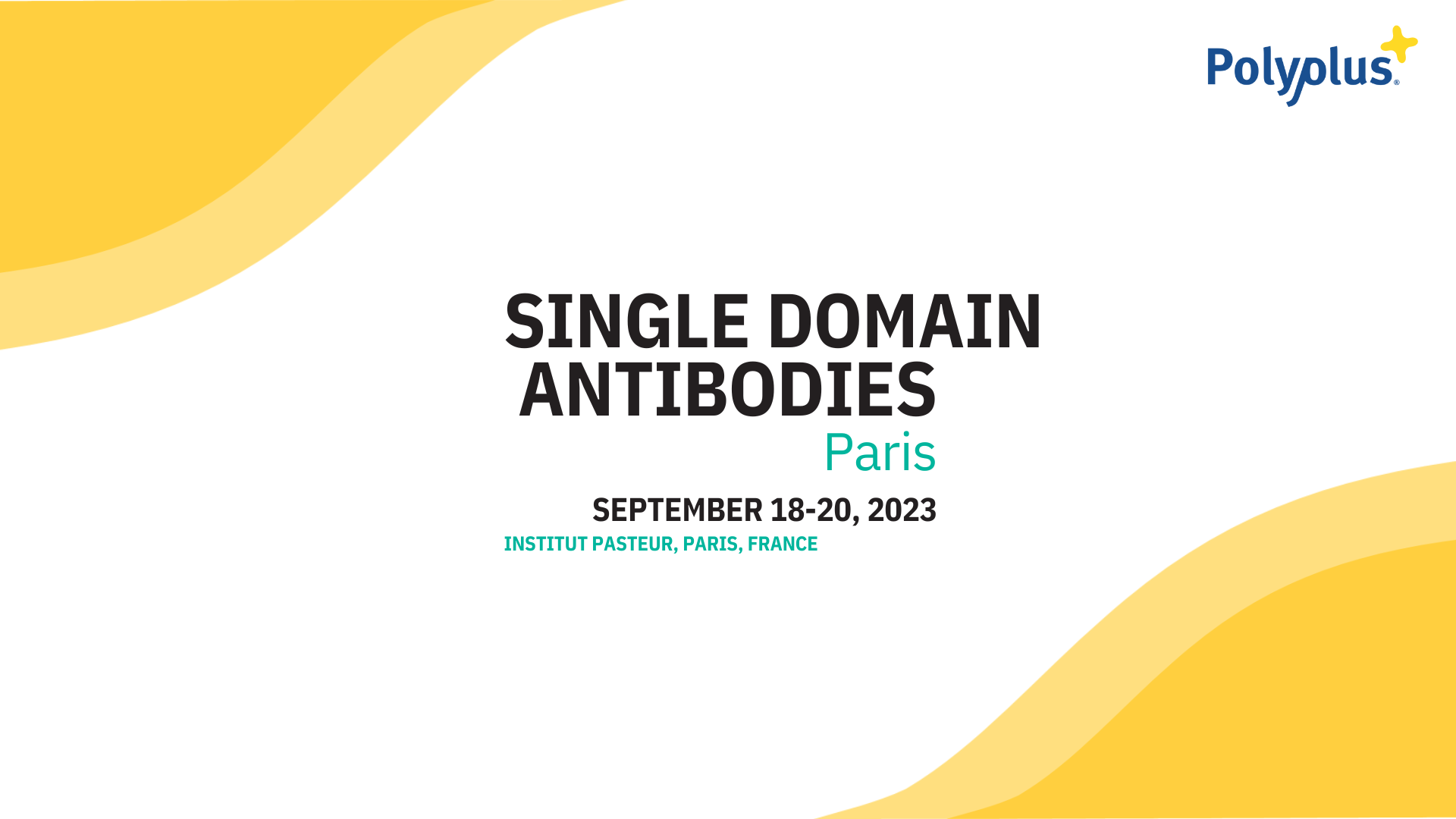 Single-Domain Antibodies conference (Nanobodies)